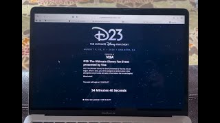 Buying tickets for D23 2024 Ultimate Fan Event  A Rollercoaster Emotional Experience [upl. by Enilesor]