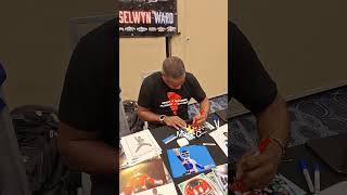 Selwyn Ward aka TJ autograph rangerstation 2024 [upl. by Nord]