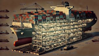 How Giant Container Ships Actually Work [upl. by Duggan]