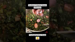 BEST Collard Greens Recipe Southern Shorts [upl. by Alethia732]