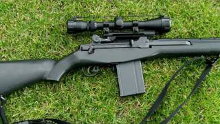 Tokyo Marui M14 OD Airsoft Review [upl. by Sloane]