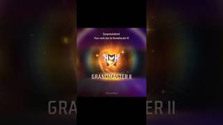 One day gold to Grandmaster freefire gaming viralvideos shortvideo [upl. by Elocim]