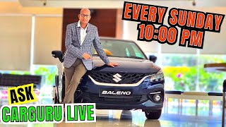 Best Car in 11 Lakhs ⭐️ Maruti Hyundai Tata Kia MG amp Citroen 🔥 Live With CARGURU [upl. by Quinby]