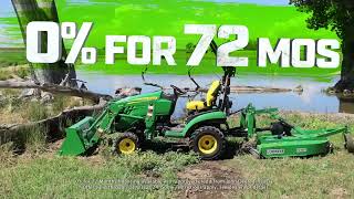 A John Deere 1025R Tractor Package with 0 interest for 72 Months at 21st Century Equipment [upl. by Silber]