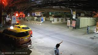 Cabbies Play Kick the Can  Bondi Hotel Koh Samui Thailand [upl. by Izogn]