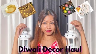 Meesho Diwali Affordable Home Decor  Diwali Decor Haul  Meesho Haul  Style With Nibedita 🌸 [upl. by Baten199]