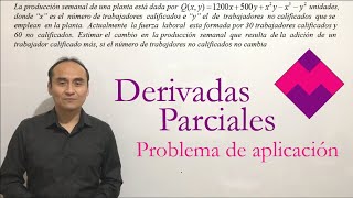 Aplicación de derivadas parciales  Problema 1 [upl. by Torto]