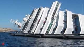 Official Plan to Refloat and Remove Costa Concordia May 2012 [upl. by Mohammed]