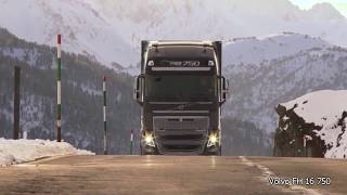 Volvo FH16 750 vs Scania S730 V8 [upl. by Navonod]