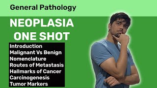 Neoplasia ONE SHOT  Introduction Types Nomenclature Metastasis Hallmarks Carcinogenesis [upl. by Nirtiak]