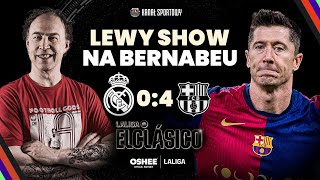 REAL – BARCELONA 04 LEWANDOWSKI Z DUBLETEM ANALIZUJEMY NIESAMOWITE EL CLASICO POL I GOŚCIE [upl. by Kleinstein]