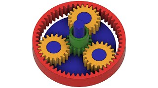 How to model Planetary Gears Requirements Gear Ratios HelicalHerringbone Gears pt 57 [upl. by Selrac471]