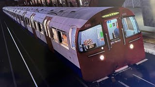 Train Sim World 5  Bakerloo Line  Stonebridge Park To Harrow amp Wealdstone 1972 Tube trains [upl. by Irehj]