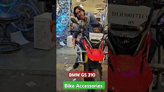 BMW GS 310 Accessories  Modified BMW GS 310  BMW Crash Guard Leg Guard  Bike Modification 🏍 [upl. by Akin]