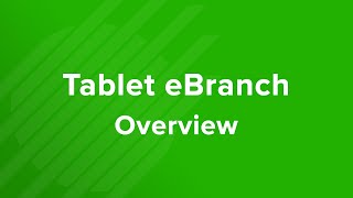 Tablet eBranch Overview [upl. by Botsford]