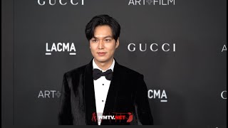 Lee Min ho arrives at LACMA Art  Film Gala in Los Angeles [upl. by Latricia63]