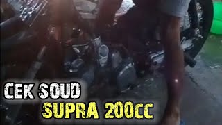 SUPRA BARBAR bore up 200cc harian Fjm [upl. by Diana]