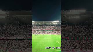 Legia vs Real Betis doping po golu na 10 [upl. by Ahseal]