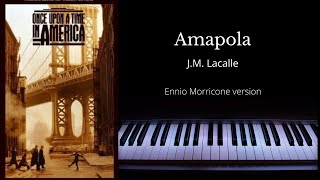 Amapola  Lacalle Morricone version  Piano [upl. by Eadas564]