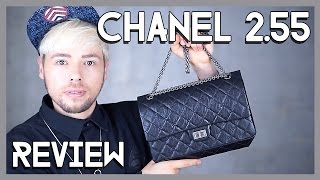 CHANEL 255 REISSUE BAG REVIEW [upl. by Yruam]