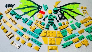 LEGO Lloyd’s Dragon P2 Rồng Của Lloyd  Minifigures Lego Unofficial lego ninjalego [upl. by Prendergast]