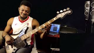 I Serve a living God  Mercy Chinwo  Bassmatics Bass cover [upl. by Guadalupe412]