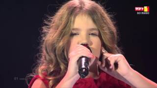 Lena Stamenković  Lenina pesma SERBIA Junior Eurovision Song Contest 2015 [upl. by Noseaj23]