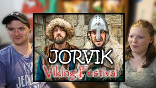 Americans React To  Yorks Viking Festival [upl. by Anicul92]