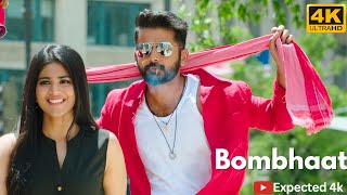 Bombhaat 4k Videosong  Lie  Nithiin Megha Akash  Mani Sharma  Hanu Raghavapudi [upl. by Sander175]