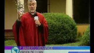 Fray Mamerto Menapace en CLAVES Virgencita de Lujan [upl. by Enniroc]