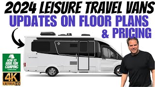 2024 Leisure Travel Vans Unity amp Wonder Luxury Class C RV Floorplan and Pricing Update [upl. by Loftus]