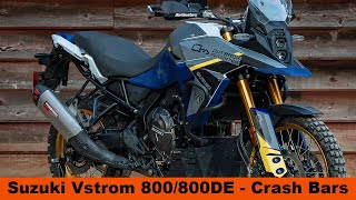 Suzuki Vstrom 800800DE Crash Bars Installation Guide [upl. by Gnel]