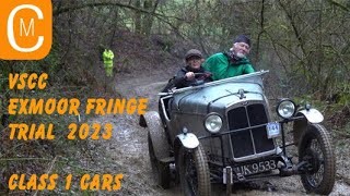 VSCC Exmoor Fringe Trial 2023 Class 1 Cars [upl. by Hctim]