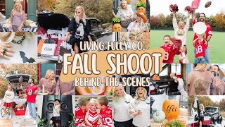 BEHIND THE SCENES LIVING FULLY CO FALL SHOOT [upl. by Ahsinaw]