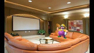 Wario dies from the THX logo while eating garlic bread in his home theatermp3 [upl. by Klimesh]