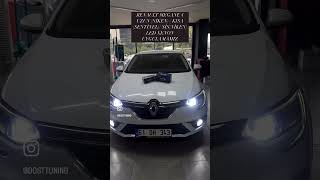 RENAULT MEGANE 4 UZUN NİKEN  KISA SENTİNEL SİSNİKEN LED XENON UYGULAMAMIZ [upl. by Erdnaed]