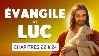 Évangile de Luc 🙏 Nouveau Testament Bible en Livre Audio  Luc chapitre 22 à 24 [upl. by Namdor]