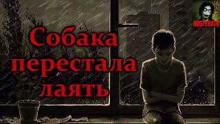 СОБАКА ПЕРЕСТАЛА ЛАЯТЬ Страшные истории на ночь Страшилки на ночь [upl. by Egroeg]