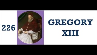 Popes of the Catholic Church  226Gregory XIII popesofthecatholicchurch popeGregoryXIII [upl. by Alyahc]