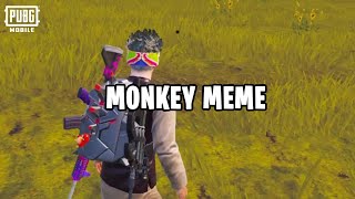 MONKEY MEME  PUBG MOBILE Pakistan Official [upl. by May318]