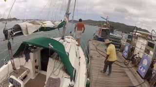 Segeln Von Grenada nach Guadeloupe  Teil 6 [upl. by Cosimo904]