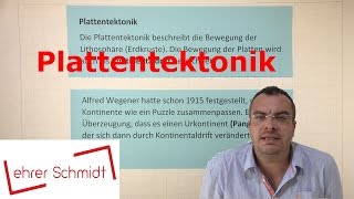 Plattentektonik  Einleitung und Begriffe  Erdkunde  Lehrerschmidt [upl. by Nehtanhoj]