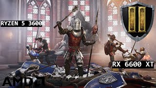 Chivalry 2  Performance test  RX 6600 XT  RYZEN 5 3600  1080p [upl. by Doelling]