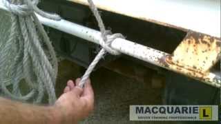 1 TRUCKIES HITCH  How to tie [upl. by Sidnala]