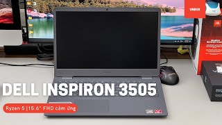 Mở hộp Dell Inspiron 3505  Ryzen 5  Màn FHD cảm ứng  giá dưới 15 triệu [upl. by Ylrebma]