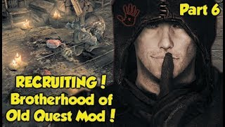 RECRUITING Skyrim quotBrotherhood of Oldquot Quest Mod Part 6 [upl. by Wandis]