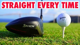 Hit Driver Straight Every Time  EASY Golf Swing Tips [upl. by Ivanah]