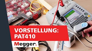 Megger PAT410 Messungen nach VDE 07010702  BGV A3 mit Gerätetester  DIN VDE Prüfung [upl. by Ahscrop]