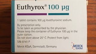 Update Reduction In Thyroxine Needs [upl. by Elleved]