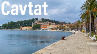 Cavtat Croatia 4K Walking Tour 2024 [upl. by Reiss]